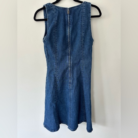 Abercrombie & Fitch Blue Denim Dress - Picture 2 of 4
